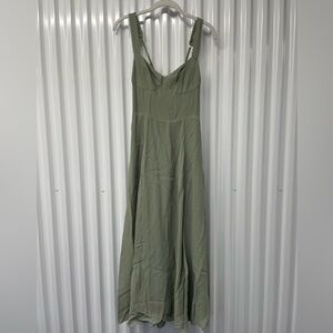 NWT Reformation Seafoam Green Maxi Dress